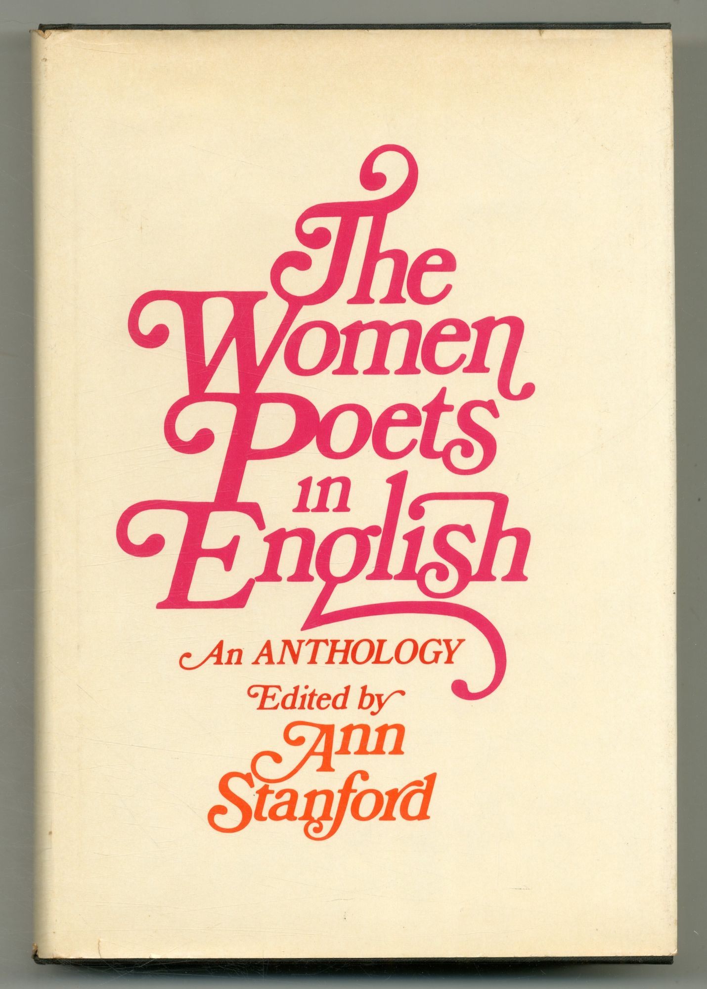 The Women Poets in English, by author Ann Stanford
